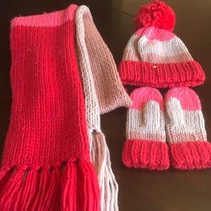 Kate Spade color block scarf